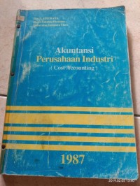 Akuntansi Perusahaan Industri (Cost Accounting)