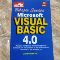 Belajar Sendiri Microsoft Visual Basic 4.0