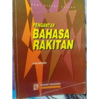 Pengantar Bahasa Rakitan