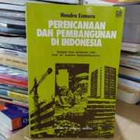 Perencanaan dan Pembangunan di Indonesia