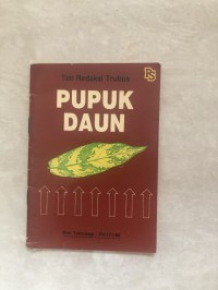 Pupuk Daun