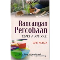 Rancangan Percobaan : Teori dan Aplikasi,Edisi Ketiga