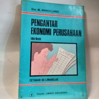 Pengatar Ekonomi Ekonomi Perusahaan Edisi Revisi