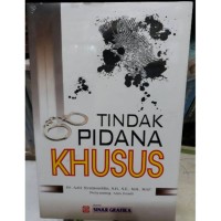 Tindak Pidana Khusus