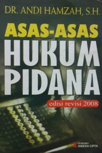 Image of Asas-Asas Hukum Pidana