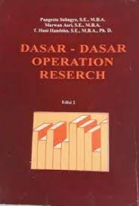Image of Dasar-Dasar Operations Research