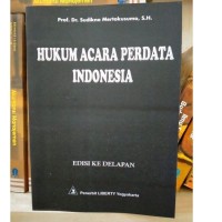 Image of Hukum Acara Perdata Indonesia