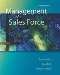 Image of Management of a Sales Force
