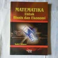 Image of Matematika untuk Bisnis dan Ekonomi