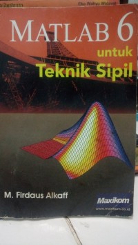 Image of Matlab 6 untuk Teknik Sipil