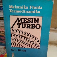 Image of Mekanika Fluida,Termo Dinamika Mesin Turbo