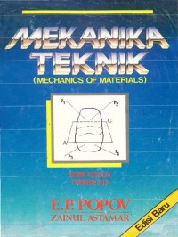Image of Mekanika Teknik (Mechanics Of Materials) Edisi Kedua (Versi SI)