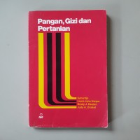 Image of Pangan,Gizi dan Pertanian
