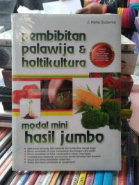 Image of Pembibitan Palawija & Holtikultura Modal Mini Hasil Jumbo