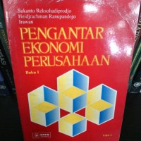 Image of Pengantar Ekonomi Perusahaan Buku 1