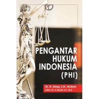 Image of Pengantar Hukum Indonesia (PHI)