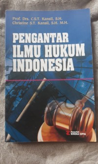 Image of Pengantar Ilmu Hukum Indonesia
