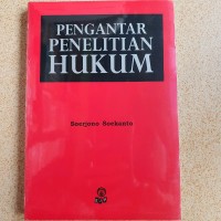 Image of Pengantar Penelitian Hukum