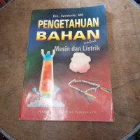 Image of Pengetahuan Bahan Untuk Mesin dan Listrik