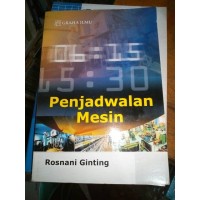 Image of Penjadwalan Mesin