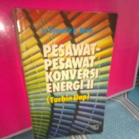 Image of Pesawat-Pesawat Konversi Energi 1I (Turbin Uap)