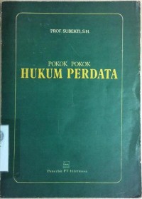 Image of Pokok-Pokok Hukum Perdata