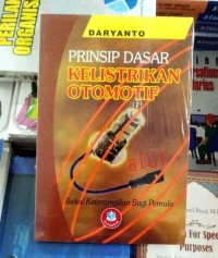Image of Prinsip Dasar Kelistrikan Otomotif (Bekal Keterampilan bagi Pemula)