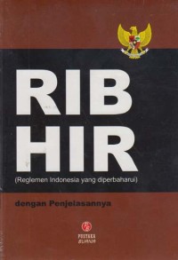 Image of RIB/HIR (Reglemen Indonesia yang Diperbaharui) dengan Penjelasanya