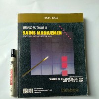 Image of Sains Manajemen (Pendekatan Matematika untuk Bisnis) Buku 2