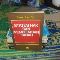 Image of Status Hak dan Pembebasan Tanah