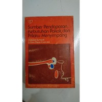 Image of Sumber Pendapatan Kebutuhan Pokok dan Prilaku Menyimpang