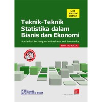 Image of Teknik-Teknik Statistika dalam Bisnis dan Ekonomi,Buku 2