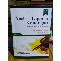 Image of Analisis Laporan Keuangan Edisi 10 Buku 1