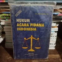 Image of Hukum Acara Pidana Indonesia,Edisi Revisi