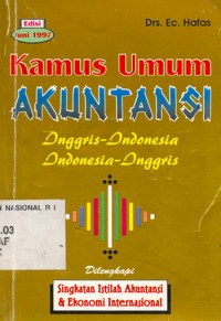 Image of Kamus Umum Akuntansi